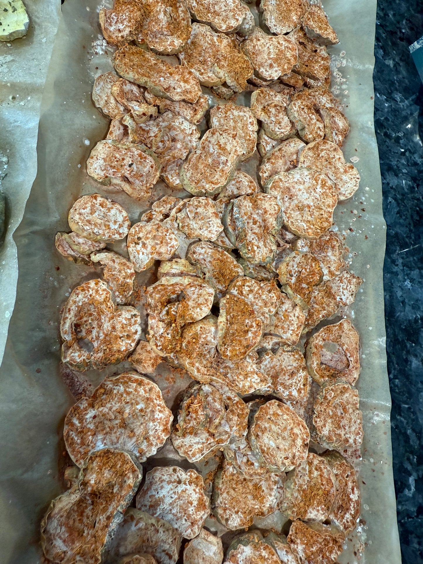 Freeze Dried Dill Pickle Chips